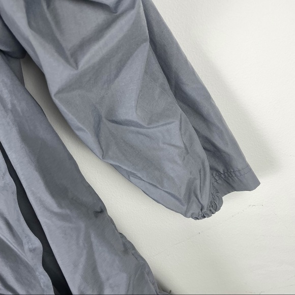 Nautica Lightweight Gray Windbreaker With Hood Size M - Picture 8 of 11